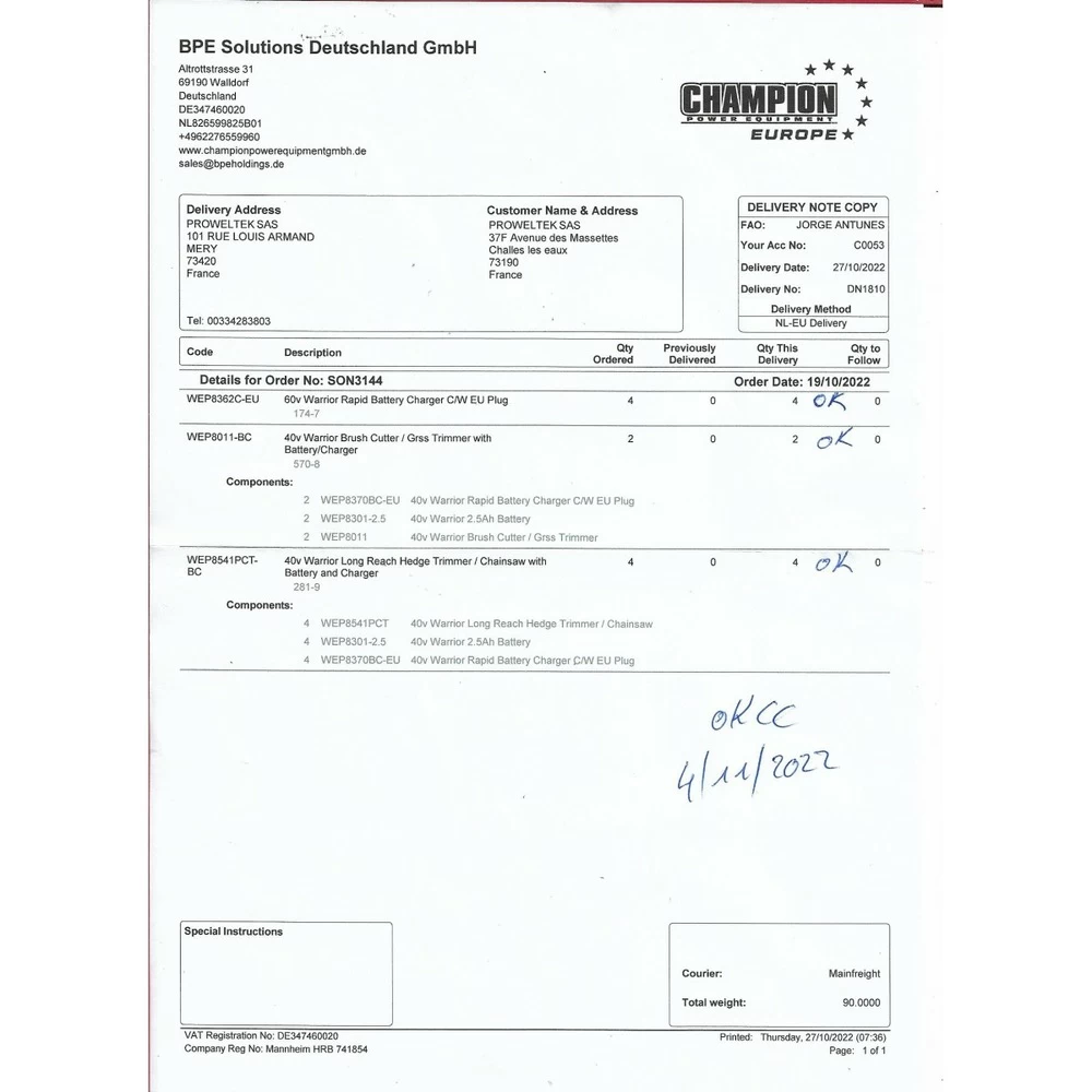 Tronconneuse Thermique 45cm3 Vito 1.95 Kw Moteur 2t - Guide-chaîne Lame 45 Cm 5 Tronconneuse Thermique 45cm3 Vito 1.95 Kw Moteur 2t - Guide-chaîne Lame 45 Cm – Image 5