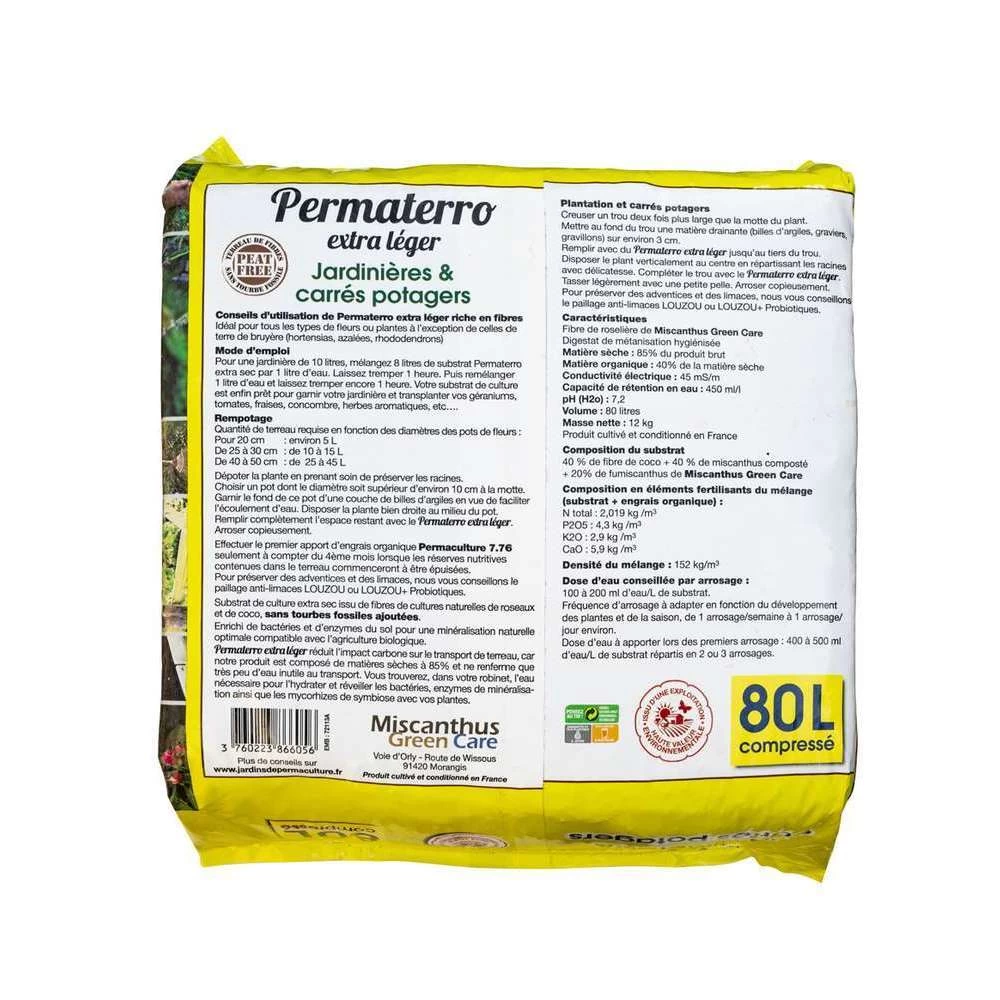 Terreau De Permaculture - Sac De 80 Litres 1 Terreau De Permaculture - Sac De 80 Litres