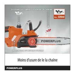 Tronçonneuse A Batterie 20v Dual Power Powdpg7570 - Guide De 300 Mm - Livrée Sans Batterie Ni Chargeur 7 Tronçonneuse A Batterie 20v Dual Power Powdpg7570 - Guide De 300 Mm - Livrée Sans Batterie Ni Chargeur -Jardin Plantes Magasin 158ce82ae1112acc
