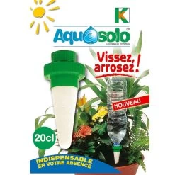Cône D'Arrosage D'absence : 30 à 40 Cm 20 Cl - M, Vert - Pack 3+1 -Jardin Plantes Magasin 177131 002