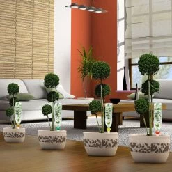 Cône D'Arrosage D'absence : 30 à 40 Cm 20 Cl - M, Vert - Pack 3+1 -Jardin Plantes Magasin 177131 008