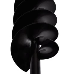 VIDAXL Tarière De Sol Avec Mèche De Tarière Spirales 100 Mm Acier Noir -Jardin Plantes Magasin 630d1e7995fee0.45090501