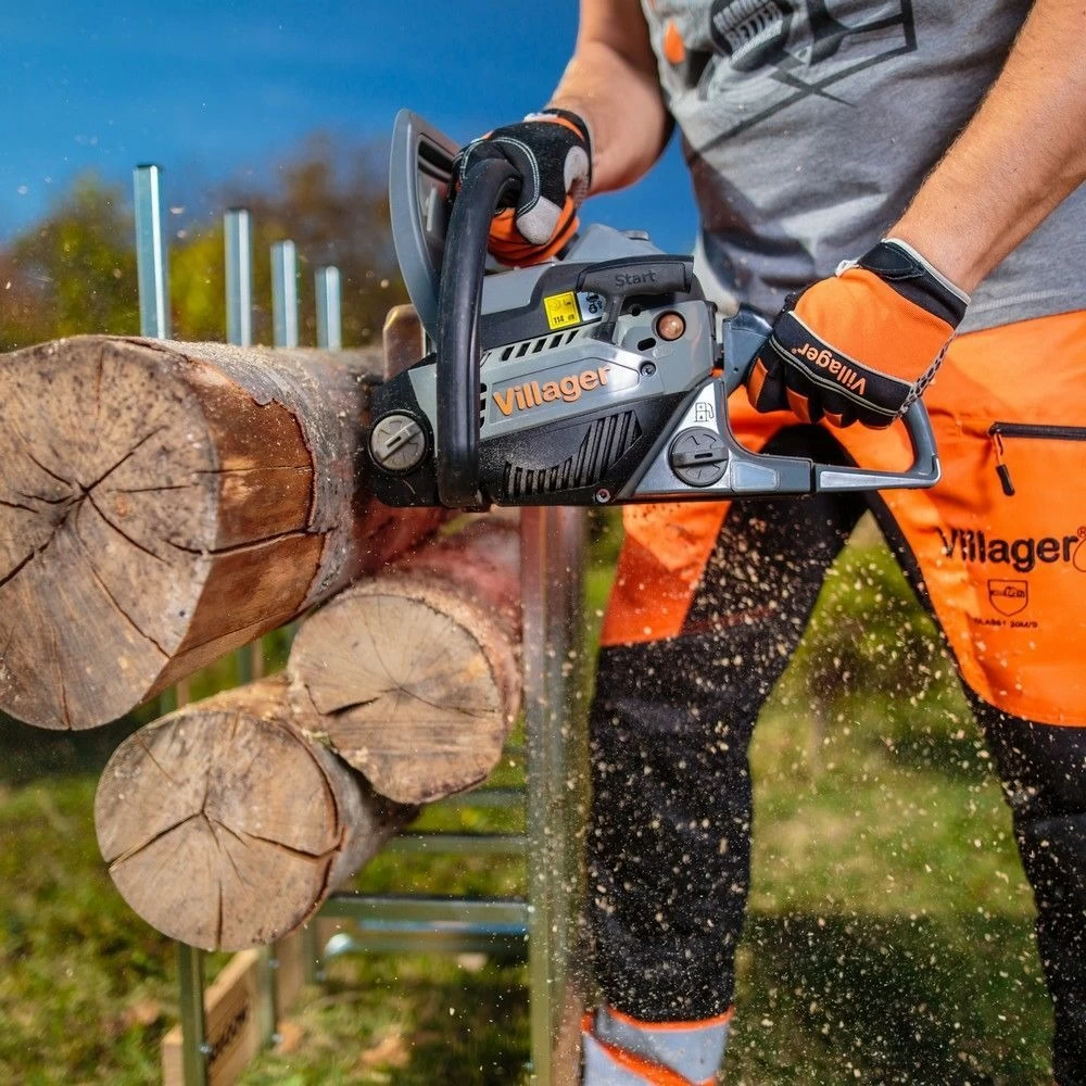 Tronçonneuse élagueuse Thermique 1,4cv 29cc Guide Oregon 30 Cm Anti-vibration Villager Vgs 3011pe 5 Tronçonneuse élagueuse Thermique 1,4cv 29cc Guide Oregon 30 Cm Anti-vibration Villager Vgs 3011pe – Image 5