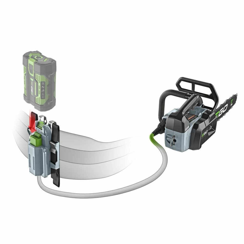 Pack élagueuse Professionnelle Batterie 4ah Guide Oregon 30cm Ego Csx3000 56 Volts 2 Pack élagueuse Professionnelle Batterie 4ah Guide Oregon 30cm Ego Csx3000 56 Volts – Image 2