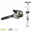 Pack Tronconneuse Sans Fil Avec Batterie Et Chargeur Guide Oregon 45 Cm Ego Power+ Cs1800e