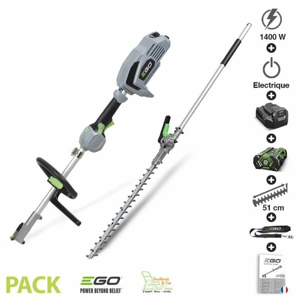 Pack Taille Haie Sur Perche à Batterie Et Chargeur Inclus Ego Power+ Ph1400 Hta 1 Pack Taille Haie Sur Perche à Batterie Et Chargeur Inclus Ego Power+ Ph1400 Hta