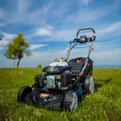 Tondeuse Mulching Démarrage électrique 173cc Lame 50cm Villager Falcon 5111t-es -Jardin Plantes Magasin 638fb466610573.50355714