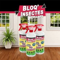 Bloq'insect Barrage Aux Insectes Lot De 3l | Pulvérisateur Anti Insecte Intérieur Extérieur | élimine Moustiques,fourmis,mouches 6 Bloq'insect Barrage Aux Insectes Lot De 3l | Pulvérisateur Anti Insecte Intérieur Extérieur | élimine Moustiques,fourmis,mouches -Jardin Plantes Magasin 63d8c02fa34286.39991021