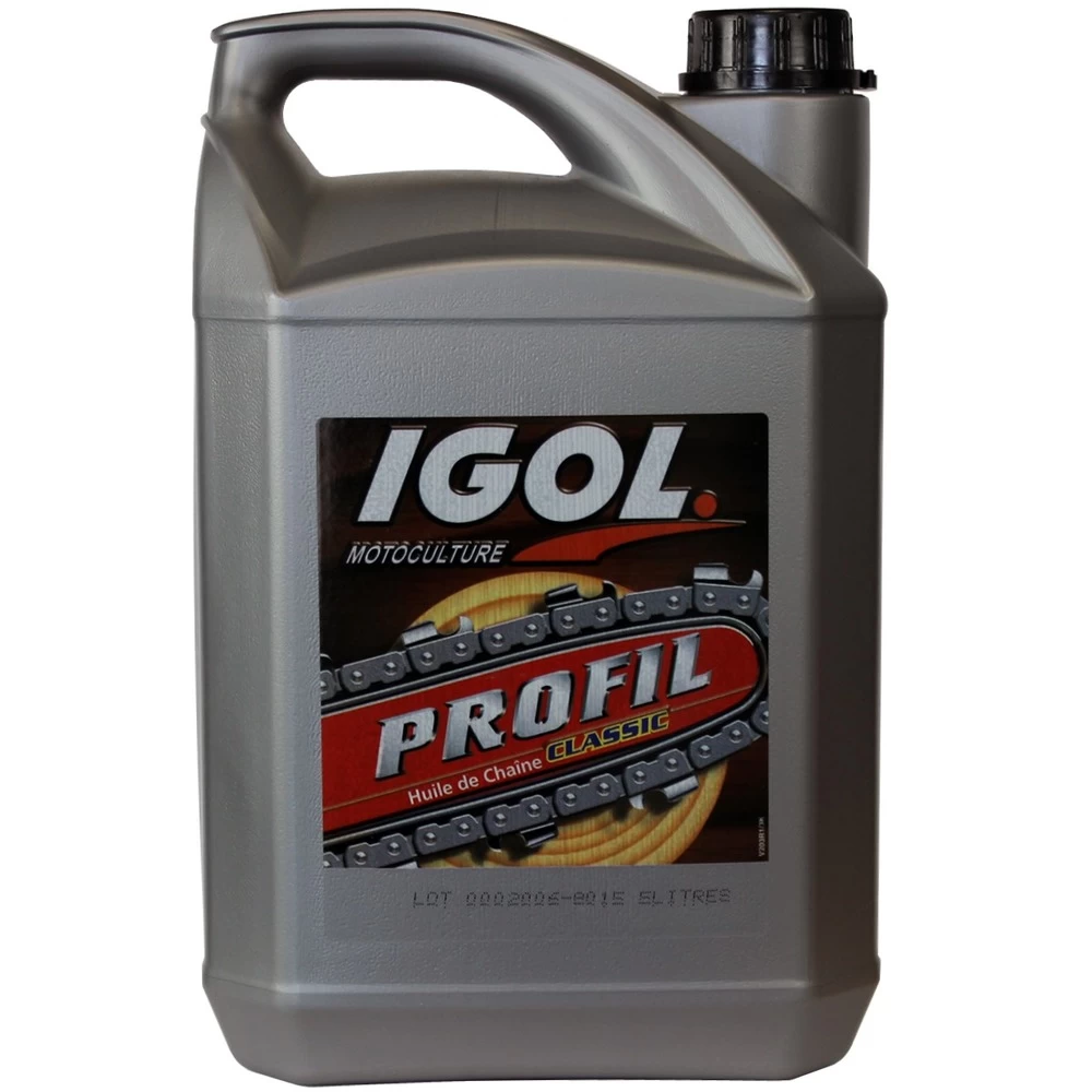 Huile De Chaîne Filante Igol Pour Tronçonneuse Et élagueuse - 5 Litres 1 Huile De Chaîne Filante Igol Pour Tronçonneuse Et élagueuse - 5 Litres