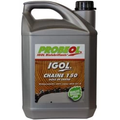 Huile De Chaîne Filante Bio Igol Pour Tronçonneuse Et élagueuse - 5 Litres