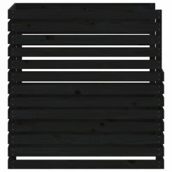 VIDAXL Composteur Noir 100x100x102 Cm Bois Massif De Pin 12 VIDAXL Composteur Noir 100x100x102 Cm Bois Massif De Pin -Jardin Plantes Magasin 6422e3c793cce6.85673364