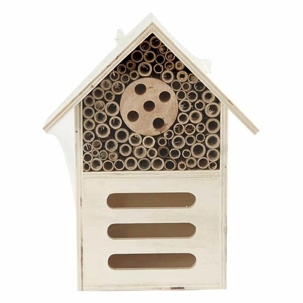 Maison à Insectes En Bois 18 X 9 X 14 Cm 1 Maison à Insectes En Bois 18 X 9 X 14 Cm