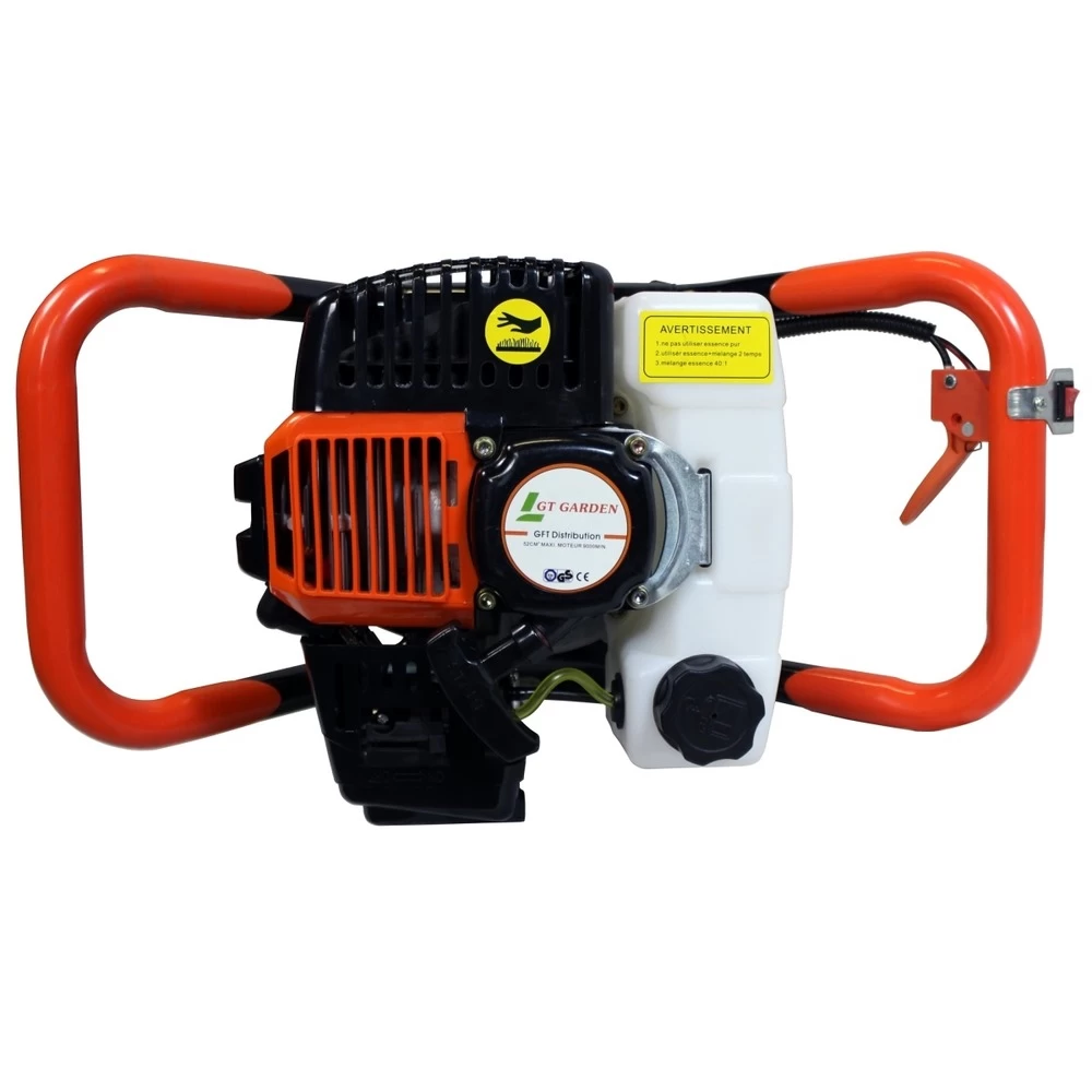 Tarière Thermique 52 Cm3, 3 Cv + Mèche 80 Mm 4 Tarière Thermique 52 Cm3, 3 Cv + Mèche 80 Mm – Image 4