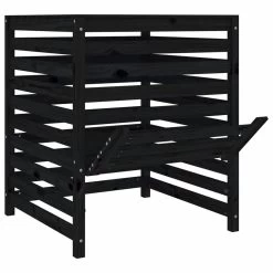 VIDAXL Composteur Noir 82,5x82,5x99,5 Cm Bois Massif De Pin 12 VIDAXL Composteur Noir 82,5x82,5x99,5 Cm Bois Massif De Pin -Jardin Plantes Magasin 64302913ddbbd7.16689540
