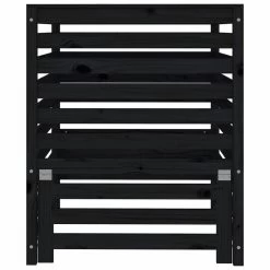 VIDAXL Composteur Noir 82,5x82,5x99,5 Cm Bois Massif De Pin 11 VIDAXL Composteur Noir 82,5x82,5x99,5 Cm Bois Massif De Pin -Jardin Plantes Magasin 64302913e0a473.31034247