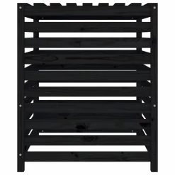 VIDAXL Composteur Noir 82,5x82,5x99,5 Cm Bois Massif De Pin 13 VIDAXL Composteur Noir 82,5x82,5x99,5 Cm Bois Massif De Pin -Jardin Plantes Magasin 64302913e98569.90495577