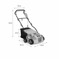 Voltr - Scarificateur électrique Gazon 1800w - Outil 2en1 Aérateur Et Démousseur Pelouse. 2 Rouleaux : Couteaux Et Griffes. -Jardin Plantes Magasin 6446dccb7f01d2.36991069