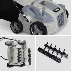 Voltr - Scarificateur électrique Gazon 1800w - Outil 2en1 Aérateur Et Démousseur Pelouse. 2 Rouleaux : Couteaux Et Griffes. -Jardin Plantes Magasin 6446dccb829c87.06955257