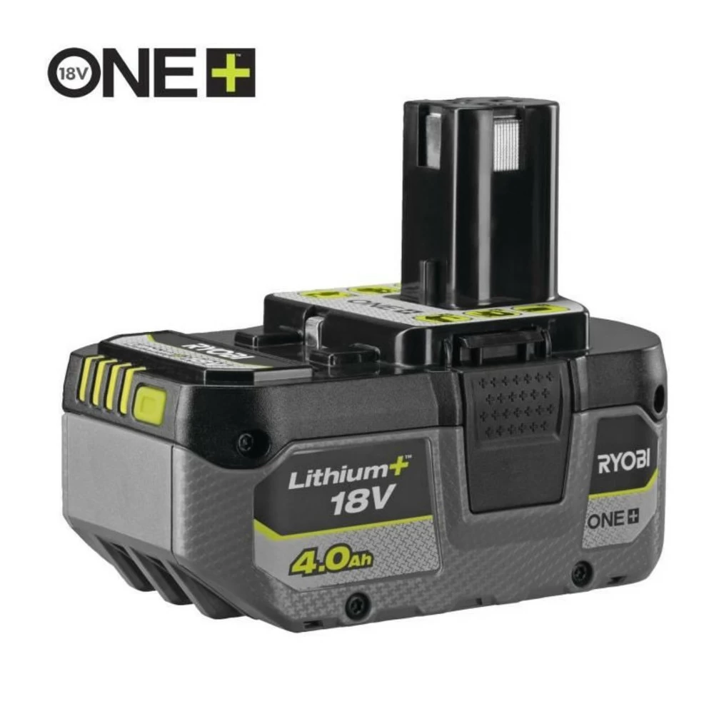 Ryobi 1 Batterie Lithium+ 18v - 4,0 Ah Compacte Et 1 Chargeur Rapide 2,0 A 3 Ryobi 1 Batterie Lithium+ 18v - 4,0 Ah Compacte Et 1 Chargeur Rapide 2,0 A – Image 3