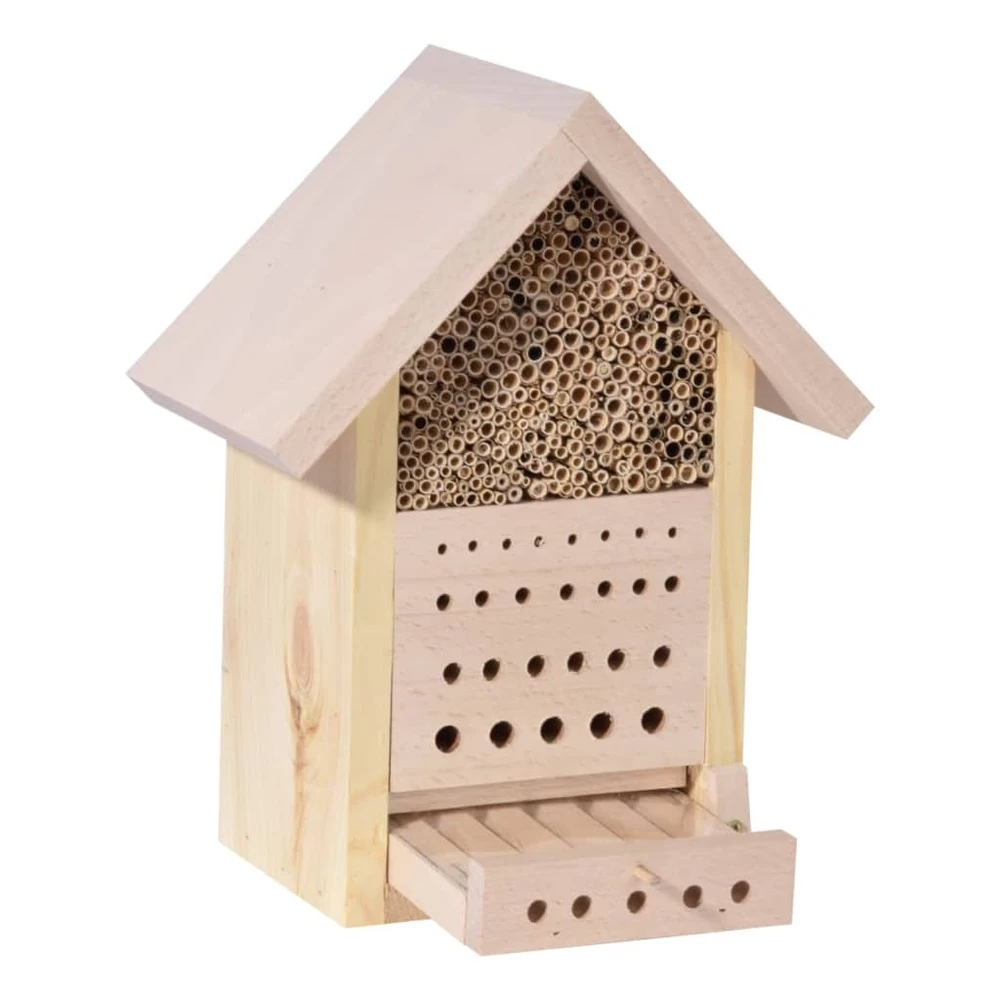 Luxus-insektenhotels Hôtel à Insectes Avec Toit En Hêtre Maja Naturel 1 Luxus-insektenhotels Hôtel à Insectes Avec Toit En Hêtre Maja Naturel