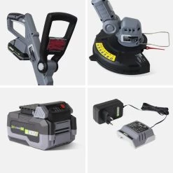 Voltr - Tondeuse à Gazon Sans Fil 30cm + Débrousailleuse Sans Fil ø25cm + Souffleur De Feuilles 20v 13 Voltr - Tondeuse à Gazon Sans Fil 30cm + Débrousailleuse Sans Fil ø25cm + Souffleur De Feuilles 20v -Jardin Plantes Magasin 64627aea4c83f2.52439191