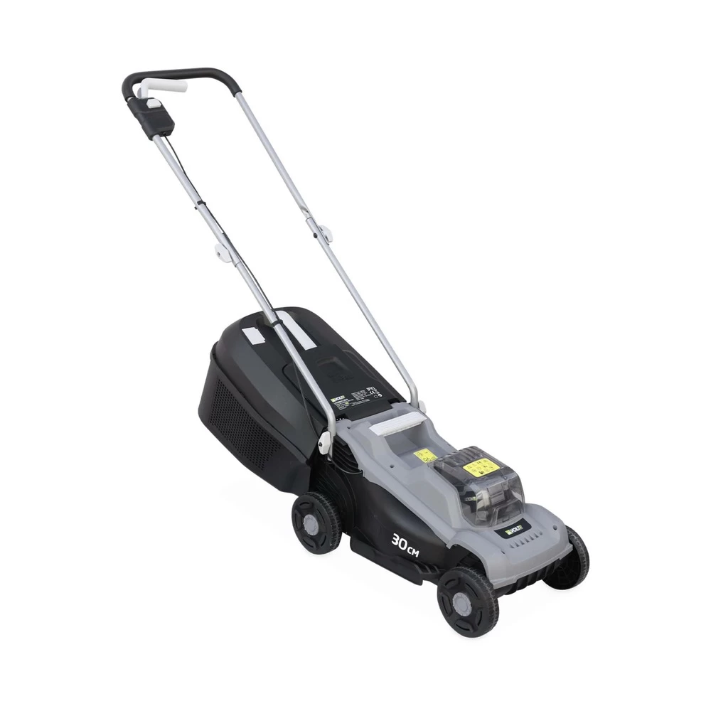 Voltr - Tondeuse à Gazon Sans Fil 30cm Batterie 20v Lithium 4ah Et Chargeur + Débroussailleuse Sans Fil ø25cm Avec Batterie Lithium 2 Voltr - Tondeuse à Gazon Sans Fil 30cm Batterie 20v Lithium 4ah Et Chargeur + Débroussailleuse Sans Fil ø25cm Avec Batterie Lithium – Image 2