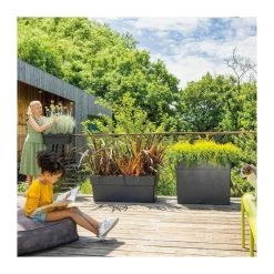 Muret Haut Like R - Hauteur 78 Cm - Anthracite - -Jardin Plantes Magasin 64651e8c74a621.47435198