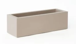 Jardinière Jara 100x35x32cm - Taupe