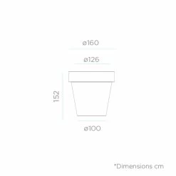 Pot De Fleurs Magnolia 160 ø160x152cm - Bronze 5 Pot De Fleurs Magnolia 160 ø160x152cm - Bronze -Jardin Plantes Magasin 6470a366ae4228.90207969