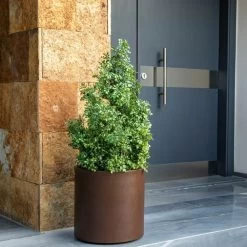 Pot De Fleurs Hortensia 80 ø80x80cm - Anthracite -Jardin Plantes Magasin 6470a3750c1f59.73942418