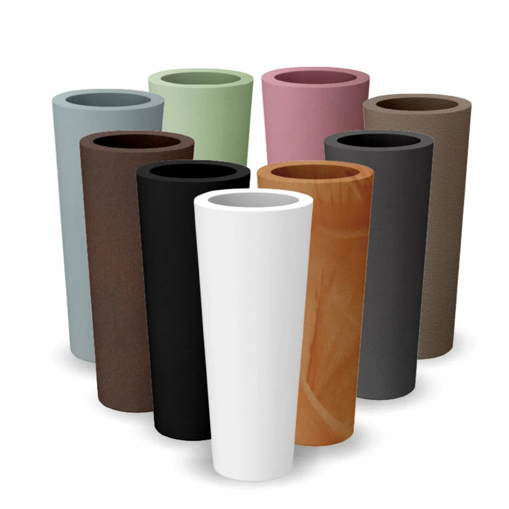 Pot De Fleurs Ficus 80 ø29x79cm - Bronze 2 Pot De Fleurs Ficus 80 ø29x79cm - Bronze – Image 2