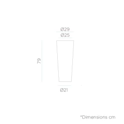 Pot De Fleurs Ficus 80 ø29x79cm - Bronze 7 Pot De Fleurs Ficus 80 ø29x79cm - Bronze -Jardin Plantes Magasin 6470a3843173c6.83939762