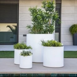 Pot De Fleurs Hortensia 80 ø80x80cm - Noir -Jardin Plantes Magasin 6470a38b6c5e39.45635657