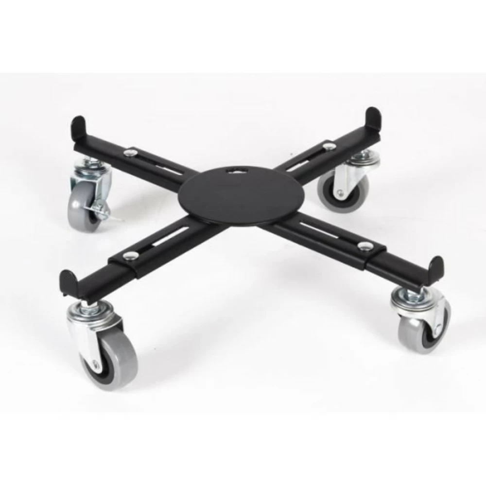 Eda Support Extensible A Roulettes - Pour Pots De Fleurs Carrés Et Ronds - Métal 1 Eda Support Extensible A Roulettes - Pour Pots De Fleurs Carrés Et Ronds - Métal