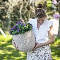 Pot à Fleurs Waste Rib 43x41 Cm Beige Terrazzo 12 Pot à Fleurs Waste Rib 43x41 Cm Beige Terrazzo -Jardin Plantes Magasin 6479895e8f5002.15217662