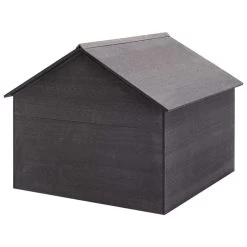 VIDAXL Garage Pour Tondeuse à Gazon Gris 80x80x70 Cm Wpc 9 VIDAXL Garage Pour Tondeuse à Gazon Gris 80x80x70 Cm Wpc -Jardin Plantes Magasin 6479899cd3ccf3.55698697