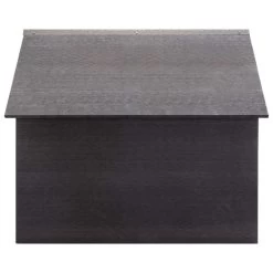 VIDAXL Garage Pour Tondeuse à Gazon Gris 80x80x70 Cm Wpc 8 VIDAXL Garage Pour Tondeuse à Gazon Gris 80x80x70 Cm Wpc -Jardin Plantes Magasin 6479899cdae262.79794767