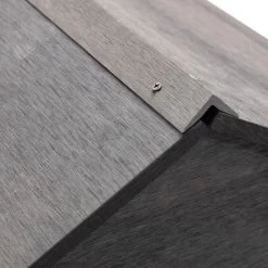 VIDAXL Garage Pour Tondeuse à Gazon Gris 80x80x70 Cm Wpc 10 VIDAXL Garage Pour Tondeuse à Gazon Gris 80x80x70 Cm Wpc -Jardin Plantes Magasin 6479899cdeddd4.57567430