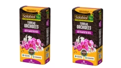 Solabiol Terorc6x2 | 2 Terreaux Orchidées | Tourbe Et Ecorces De Pin | Brun | 2