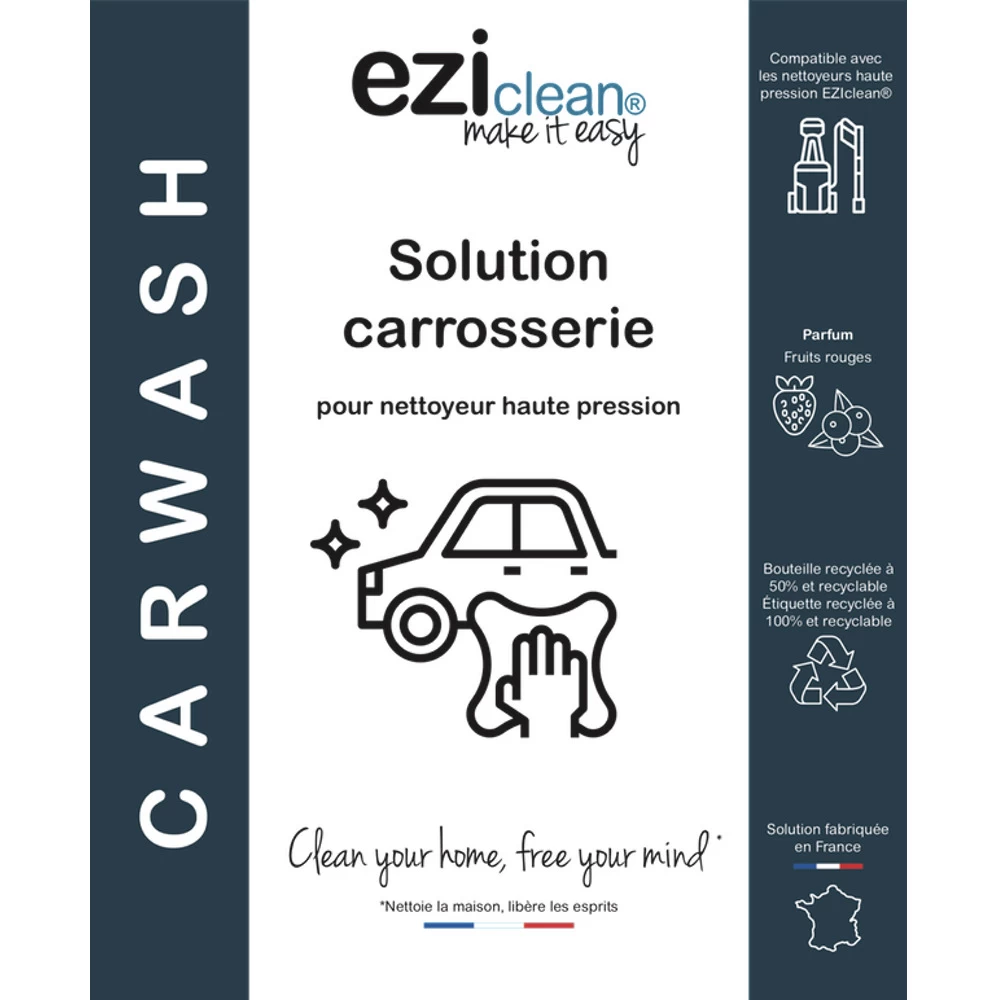 Solution Carrosserie Eziclean® Carwash Pour Nettoyeur Haute Pression 2 Solution Carrosserie Eziclean® Carwash Pour Nettoyeur Haute Pression – Image 2