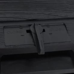 VIDAXL Composteur De Jardin Noir 280 L Polypropylène -Jardin Plantes Magasin 649887c851ea29.23284741