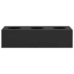 VIDAXL Boîte à Fleurs De Bureau Anthracite 90x40x23 Cm Acier -Jardin Plantes Magasin 6498c6fe8e2473.08540605