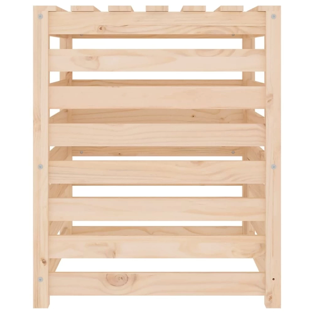 VIDAXL Composteur 63,5x63,5x77,5 Cm Bois Massif De Pin 7 VIDAXL Composteur 63,5x63,5x77,5 Cm Bois Massif De Pin – Image 7