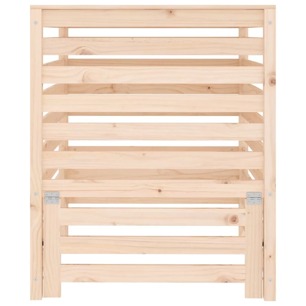 VIDAXL Composteur 82,5x82,5x99,5 Cm Bois Massif De Pin 5 VIDAXL Composteur 82,5x82,5x99,5 Cm Bois Massif De Pin – Image 5