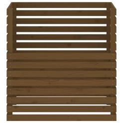 VIDAXL Composteur Marron Miel 100x100x102 Cm Bois Massif De Pin 11 VIDAXL Composteur Marron Miel 100x100x102 Cm Bois Massif De Pin -Jardin Plantes Magasin 6499e3c7bd00d6.38821149