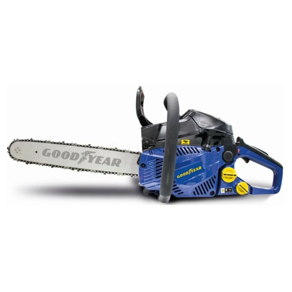 Tronçonneuse Thermique Goodyear Lame 40cm 41cm3 Système Anti Vibrations 1 Tronçonneuse Thermique Goodyear Lame 40cm 41cm3 Système Anti Vibrations