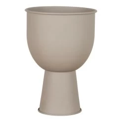 Amalfi Flowerpot Pot De Fleurs En Gris Beige -Jardin Plantes Magasin b72c393f1d921239